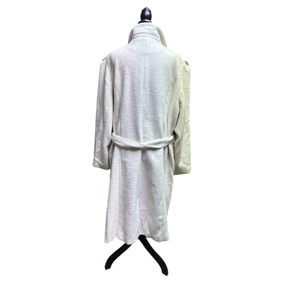 NWT Ivy City Woman's Coat Wool Blend Cream Size 2X - Picture 4 of 12